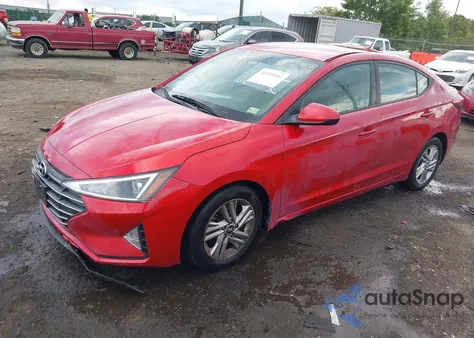 2020 Hyundai Elantra Sel from USA, damaged, VIN 5NPD84LF4LH572486